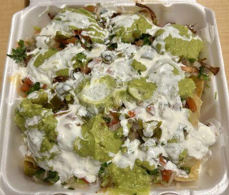 Nachos with Birria de Res (Beef)