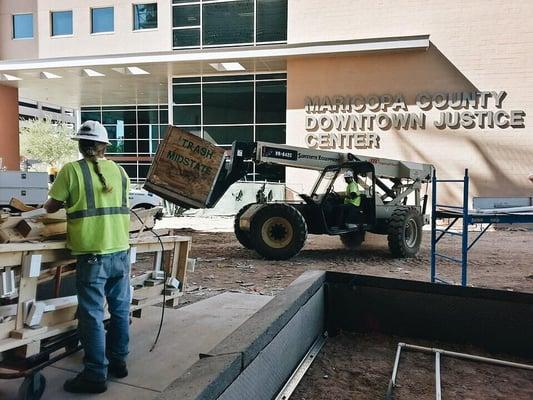 Construction Clean Up | Maricopa Court Downtown Justice Center