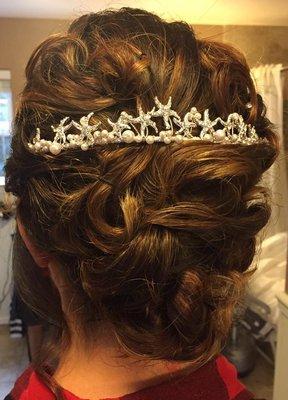 Bridal hair style