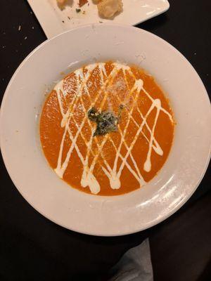 Soup of the day Tomato Bisque