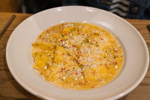 Sweet Corn Agnolotti