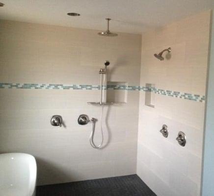 Multiple Shower heads and valves? Standardized Plumbing can Standardize it!