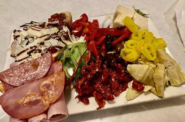 Nice Antipasto plate.