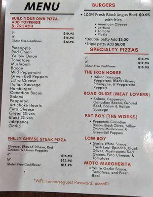 Current menu 8-31-23