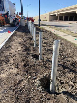 Parking Bollards