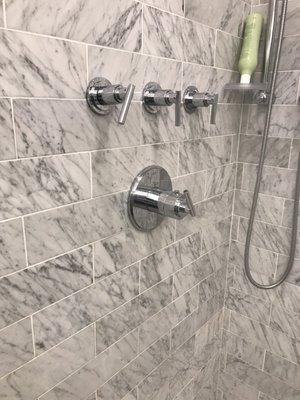 Shower tiles