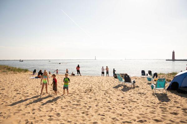 3rd Coast Rentals at Pere Marquette Beach on Memorial Day