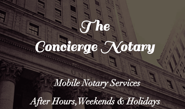 The Concierge Notary LLC