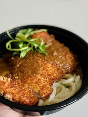 Curry Udon with Katsu