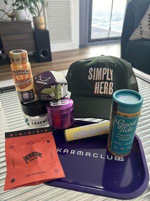 Products and Free Swag