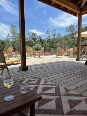 Lounge area in the lodge