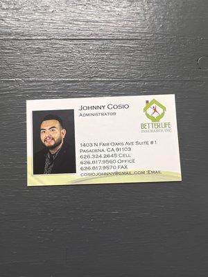 Business card