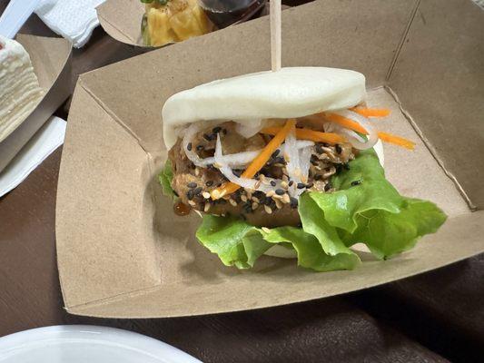 Pork belly bao bun