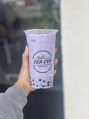 ig: @whatsviveating  |  taro milk tea