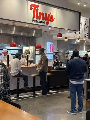 Inside the Inner Rail Food Court