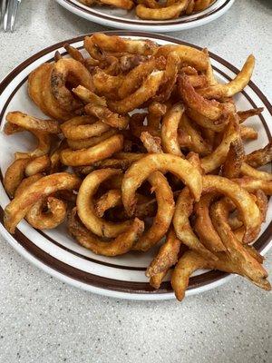 Side of curly fries