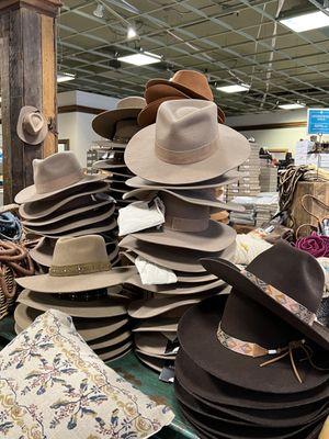 Hats and more hats (but also shoes, boots....)