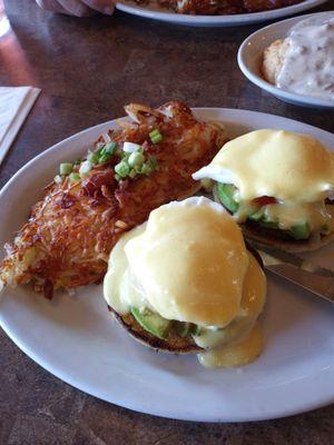 Avocado & Tomato Benedict