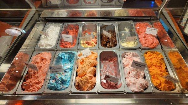 Gelato flavors