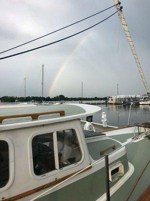 Rainbows over PARLAY sure sing of a great day to come saing