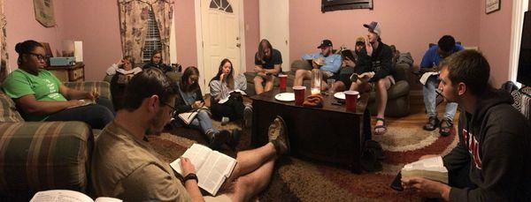 College Grace Group...studying Gods word verse by verse.