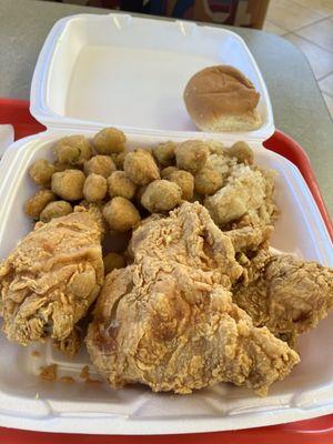 #2 mixed chicken combo.