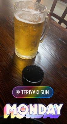 Sapporo n sake bomb $5