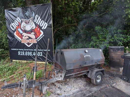 So are they smoking the chicken or the brisket?