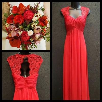 Beautiful bridesmaids dresses available from Jasmine B2, David Tutera for Gather and Gown and other companies.