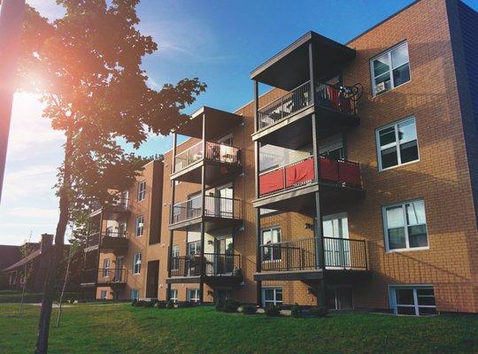 apartment building