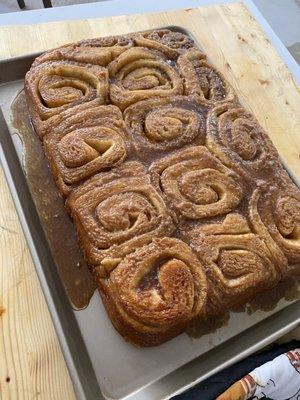 Homemade sticky buns!