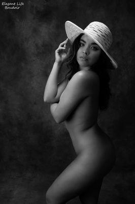 Black and White Boudoir