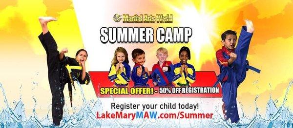 Summer Camp Special Offer!