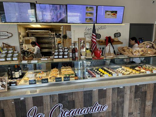 Bakery counter