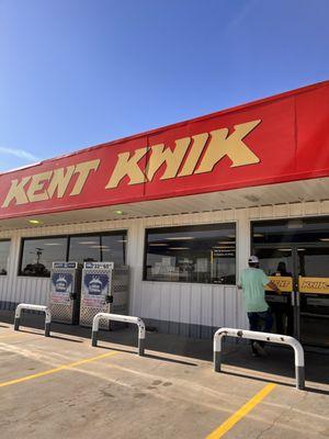 Kwik Kent proved to be true to there name. "Maki g your life easier." Up the difference to provide water for road trip today. .