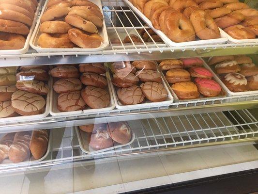 Good Mexican bread in this Colombian Bakery!