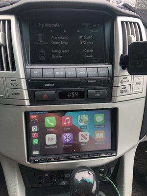 Lexus RX350 CarPlay/Android Installation