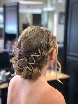 Prom hair by Michele