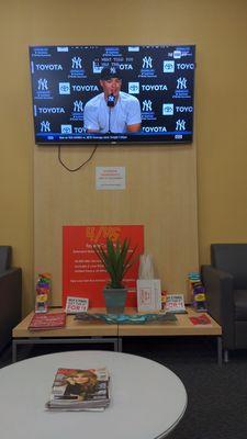 Westbury Toyota Lounge.....I hate the Yankees, LETS GO METS!