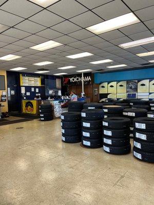 Lots of tires!