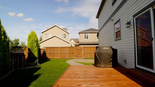 Pavers and turf