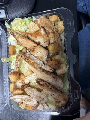 Yummy Chicken Caesar salad