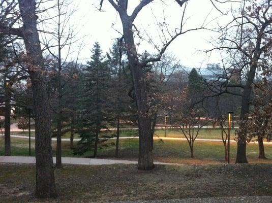 The quad from TE chapel