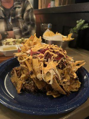 Carnitas TRASH CAN NACHOS