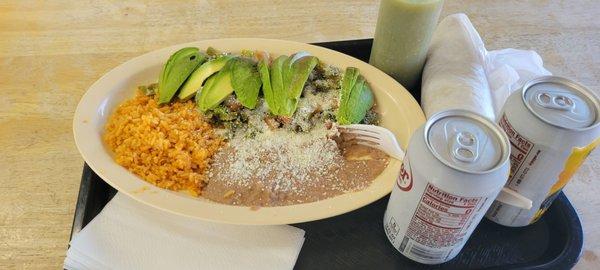 Machaca plate