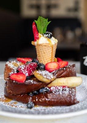 Banana Split French Toast