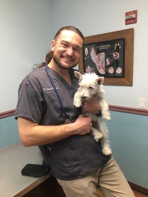 Theo and the Vet