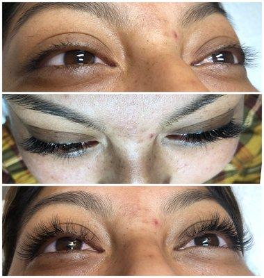 Hybrid lashes