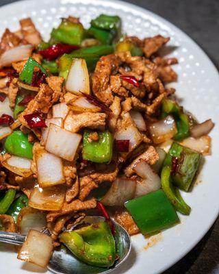 stir-fry meat