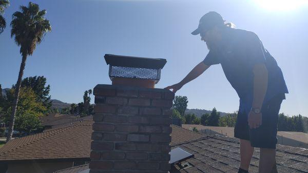 Chimney inspection